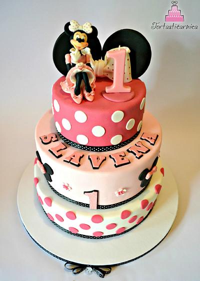 Minnie Mouse Cake - Cake by Nataša 