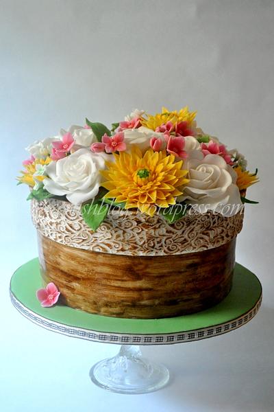 Flower Pot Cake - Cake by Lenka M.