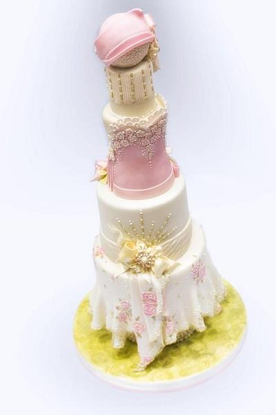 1920's haute couture inspired cake - Cake by Suzanne Thorp