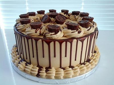 Chocolate peanut butter overload - Cake by JB