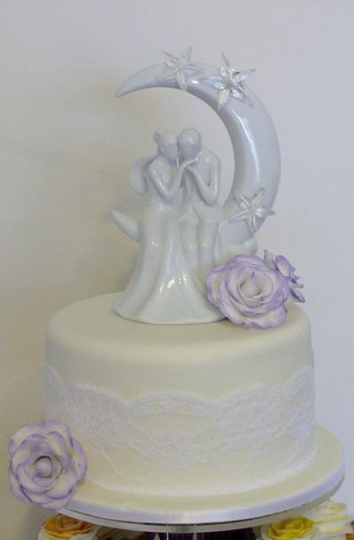 wedding cupcake tower - Cake by Cakes and Cupcakes by Anita