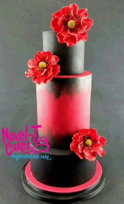 Anemone funk - Cake by Novel-T Cakes