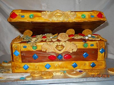 The Treasure of pirates - Cake by LesCapriceSucres