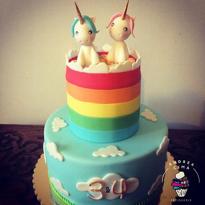 Unicorns cake - Cake by Andrea Cima