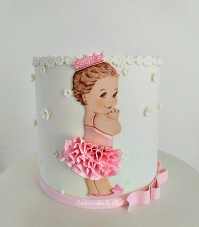 Baby shower - Cake by Couture cakes by Olga
