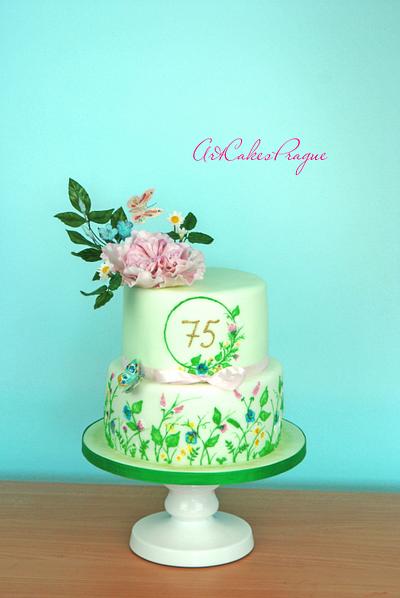 Let life bloom - Cake by Art Cakes Prague