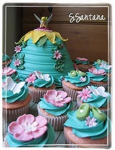 Tinkerbell Cake - Cake by Stephanie