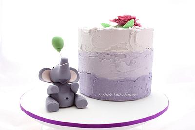 Little elephant! - Cake by A Little Bit Fancee