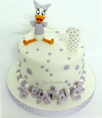 Daisy Duck Cake - Cake by Lara Costantini