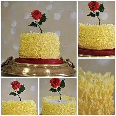 BEAUTY & THE BEAST inspired cake - Cake by Ponona Cakes - Elena Ballesteros