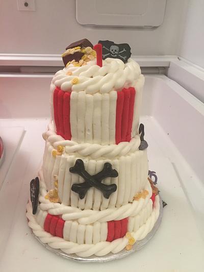 Pirate Smash Cake - Cake by Joliez