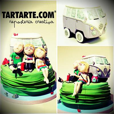 Hippie Wedding Cake - Cake by TARTARTE