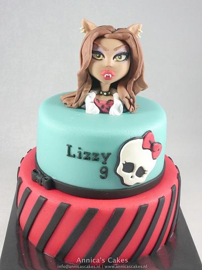 Monster High Clawdien - Cake by Annica