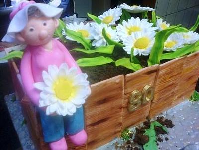 Granny in the garden - Cake by Sweetest sins bakery