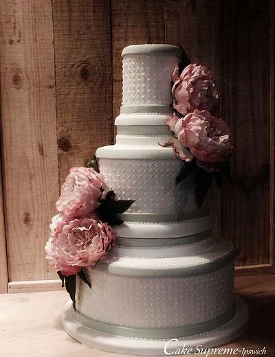 Wedding cake - Cake by Cake Supreme Ipswich