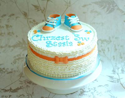 christening cake - Cake by Dorota/ Dorothy