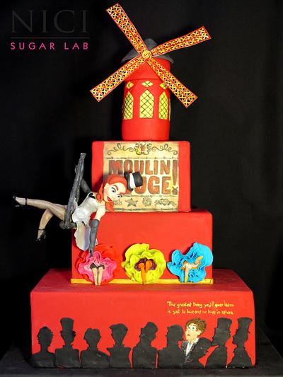 Moulin Rouge - the film - - Cake by Nici Sugar Lab