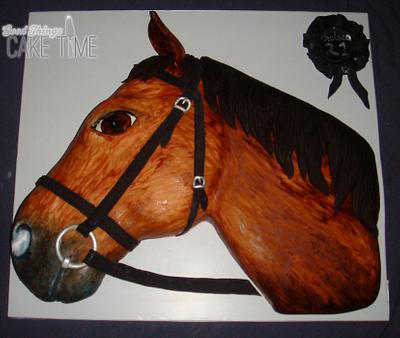 A Horse of Course. - Cake by Good Things Cake Time
