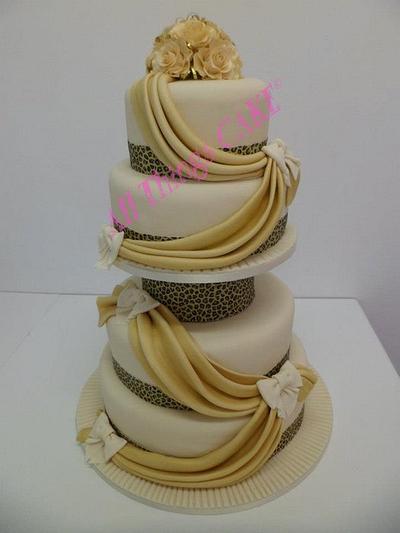 4 Tier Leopard Print - Cake by Carol May