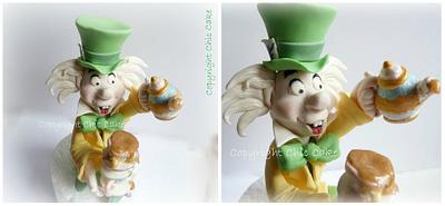 work in progress "The Mad Hatter" - Cake by Francesca Morrone