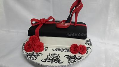 Shoebox Cake - Cake by Tascha's Cakes