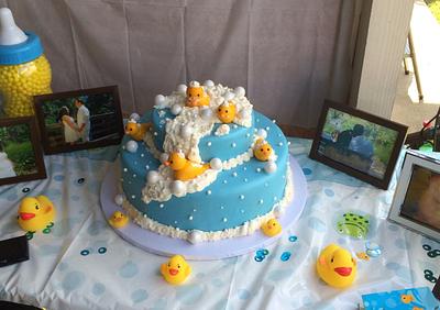 Rubber ducky - Cake by Elaine