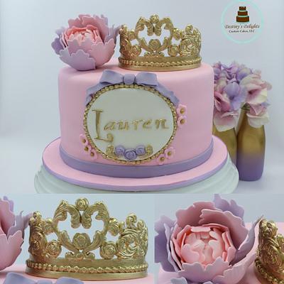 Princess Birthday - Cake by Anshalica Miles -Destiny's Delights Custom Cakes