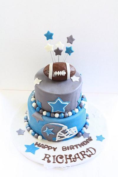 Dallas Cowboys - Cake by Chaitra Makam