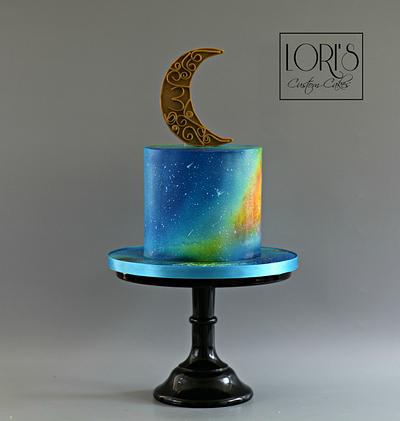 Moonchild - Cake by Lori Mahoney (Lori's Custom Cakes) 