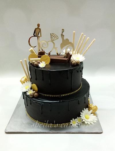 Black beauty - Cake by sheilavk