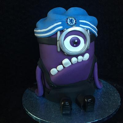 Another minion !  - Cake by Lisa Salerno 