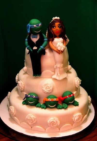 Ninja Turtle Cake  - Cake by WANDA