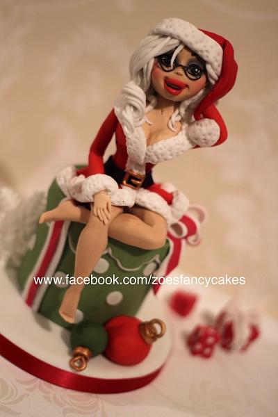 Sexy Mrs Claus - Cake by Zoe's Fancy Cakes