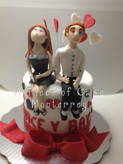 Marce & Ray - Cake by Cake Boutique Monterrey