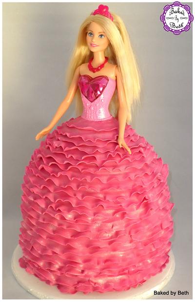 Barbie Cake - Cake by BakedbyBeth