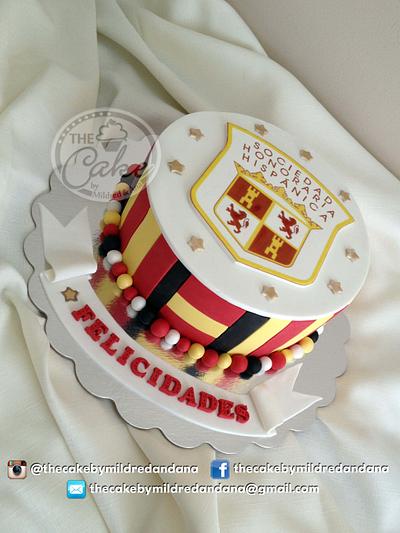 Sociedad Hornoraria Hispánica - Cake by TheCake by Mildred