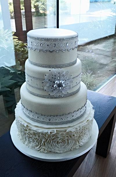 Wedding Cake - Cake by TheCakeShop - Cake design by Sonia Marreiros