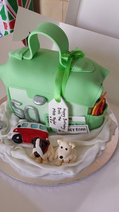 Handbag and Dogs - Cake by Tracey Lewis