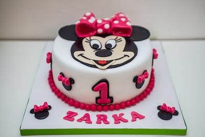 Minnie Mouse  - Cake by SweetdreamsbyNika