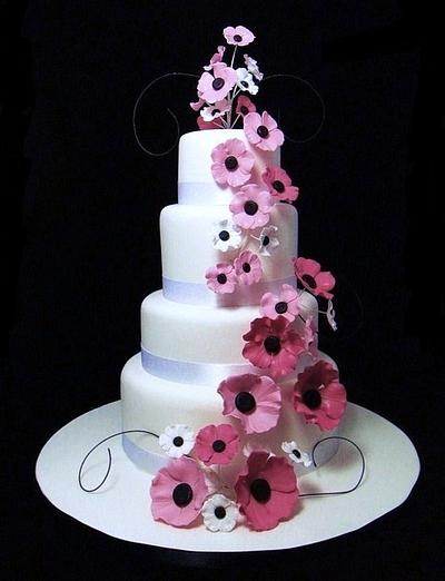 Charlotte Wedding Cake - Cake by Ceri Badham
