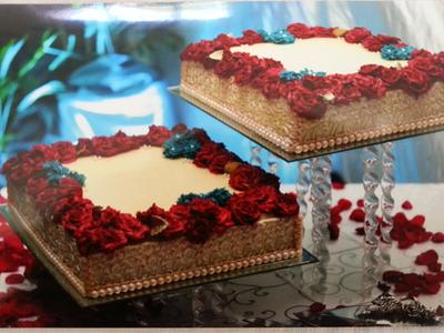 vanilla mousse cake - Cake by Rabia Pandor