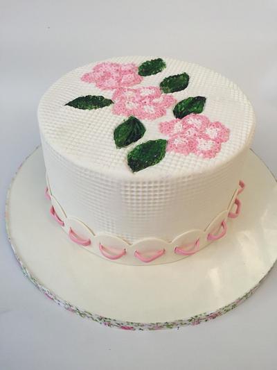 flower ELEGANT CAKE - Cake by michal katz