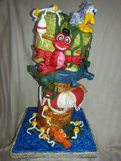 Lobster Tale - Cake by Gleibis