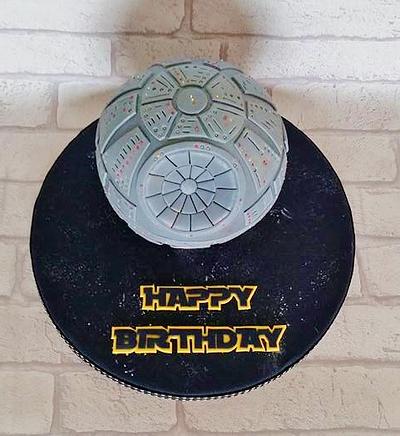 Star Wars Death Star - Cake by Baked by Lisa