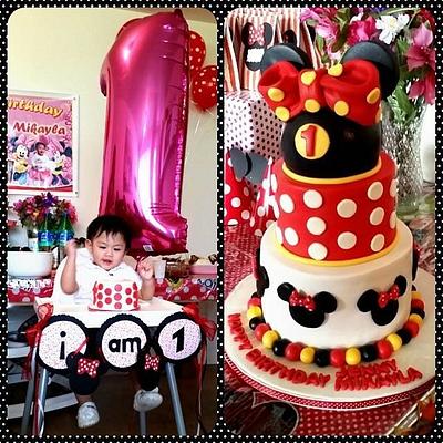 Minnie Mouse Cake - Cake by Bespoke Cakes