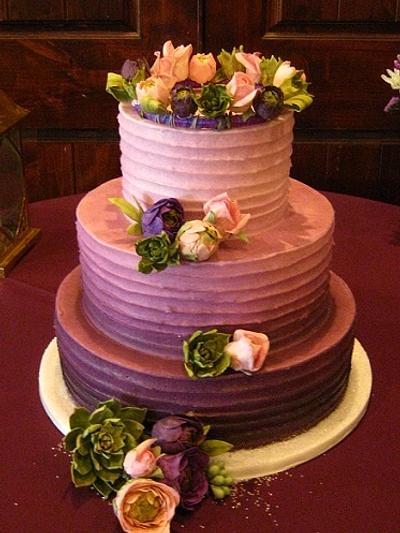 Grandson's wedding cake - Cake by Cakeicer (Shirley)
