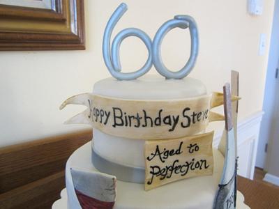 60th birthday cake - Cake by Nicky4rn