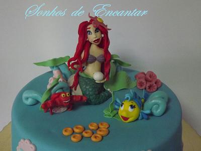 little Mermaid - Cake by Sonhos de Encantar by Sónia Neto