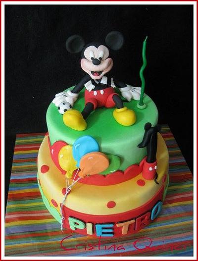 Mickey mouse cake - Cake by Cristina Quinci