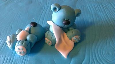 Baby bears - Cake by Araina